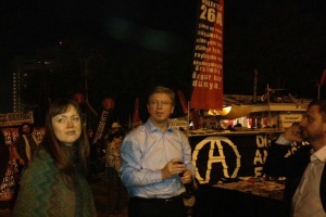 Štefan Füle rencontrera Recep Tayyip Erdo?an sur fond de manifestations